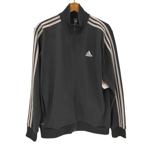 アディダス adidas スリーストライプス レギュラーフィット ダブルニット トラック トップ ジャージ メンズ JPN:L