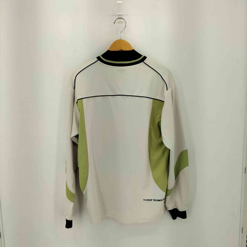 ハフ HUF DISTRESSED LOGO CREW フロントロゴ ロングスリーブTシャツ メンズ M