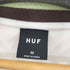 ハフ HUF DISTRESSED LOGO CREW フロントロゴ ロングスリーブTシャツ メンズ M