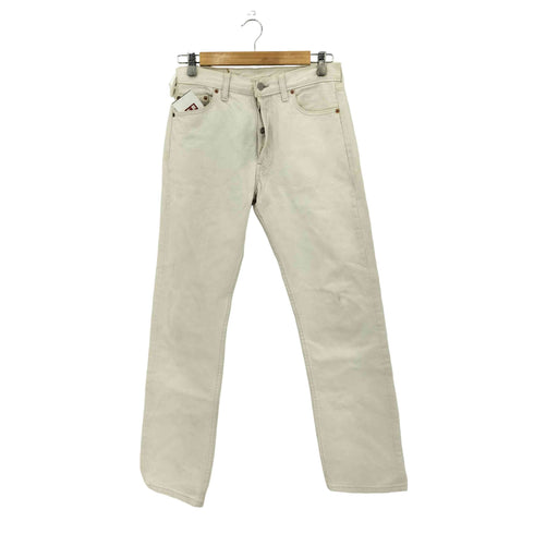 リーバイス Levis 90s イギリス製 501 0122 ボタンフライ ホワイトデニムパンツ メンズ W30 L32