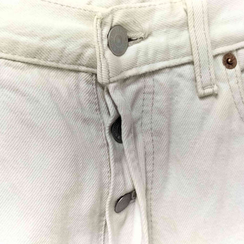 リーバイス Levis 90s イギリス製 501 0122 ボタンフライ ホワイトデニムパンツ メンズ W30 L32