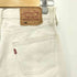 リーバイス Levis 90s イギリス製 501 0122 ボタンフライ ホワイトデニムパンツ メンズ W30 L32