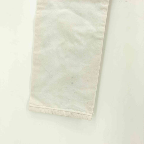 リーバイス Levis 90s イギリス製 501 0122 ボタンフライ ホワイトデニムパンツ メンズ W30 L32