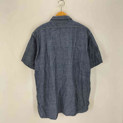 ビームス BEAMS オーバーフィットS/Sシャンブレーシャツ メンズ JPN:L