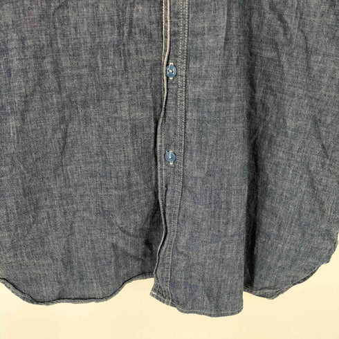 ビームス BEAMS オーバーフィットS/Sシャンブレーシャツ メンズ JPN:L