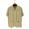 ギャップ Gap STANDARD FIT SS COTTON CABA 開襟ストライプシャツ メンズ JPN:XL