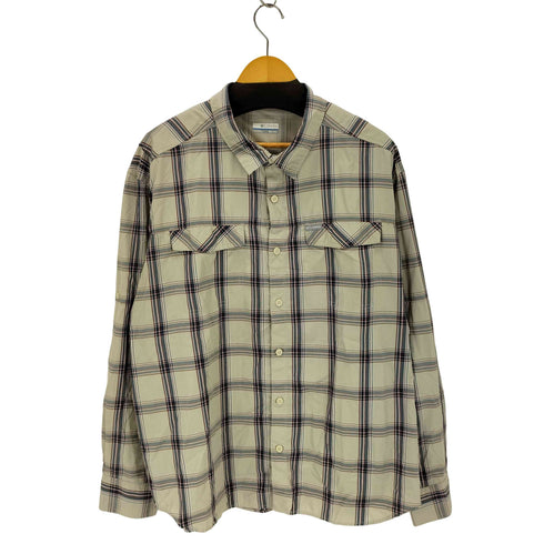 コロンビア Columbia オムニシェイド 長袖 チェックシャツ メンズ JPN:XXL