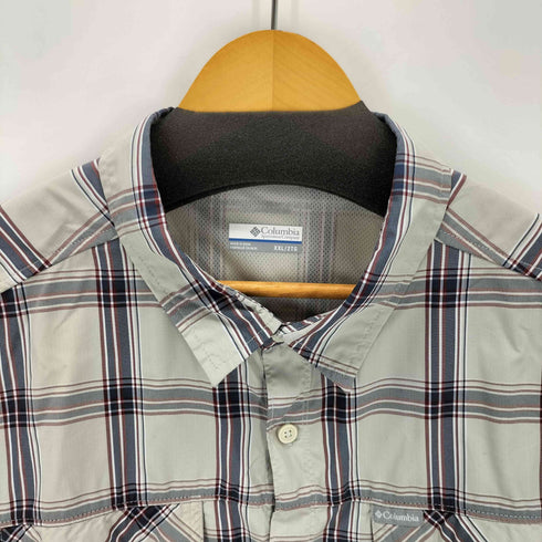 コロンビア Columbia オムニシェイド 長袖 チェックシャツ メンズ JPN:XXL