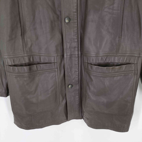 CAVALLINO LAMB LEATHER ラムレザーハーフコート メンズ LL