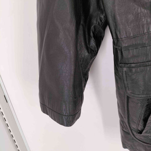 Crafty ORIGINAL LAMB LEATHER 裏地キルティング ラムレザージャケット メンズ JPN:M