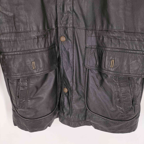 Crafty ORIGINAL LAMB LEATHER 裏地キルティング ラムレザージャケット メンズ JPN:M