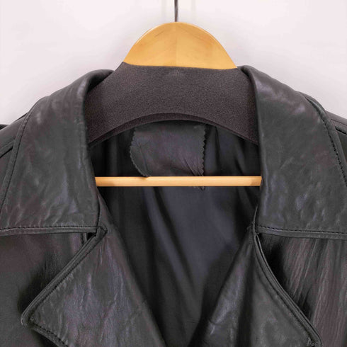 LAMB LEATHER ラムレザー トレンチコート レディース JPN:M