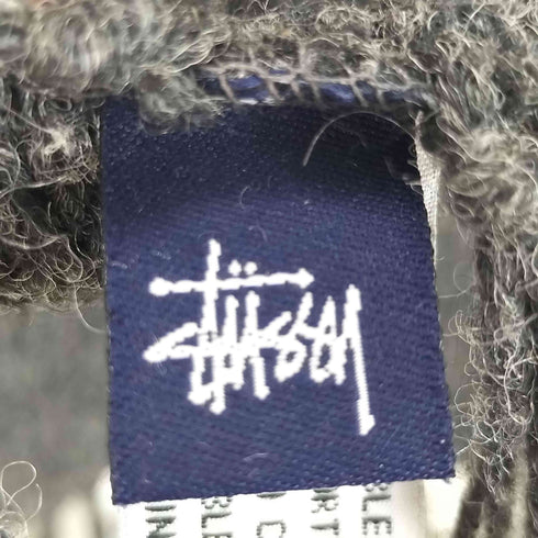 ステューシー Stussy 90s OLD USA製 ロゴ刺繍マフラー メンズ