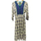 ヌキテパ NE QUITTEZ PAS 25SS Cotton Voile Ethnic Combination Print Gather Dress コットンボイルエスニックプリントギャザードレス レディース JPN:M