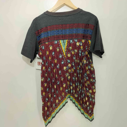 アズノゥアズ AS KNOW AS プリーツスカーフ ドッキング S/S Tシャツ レディース