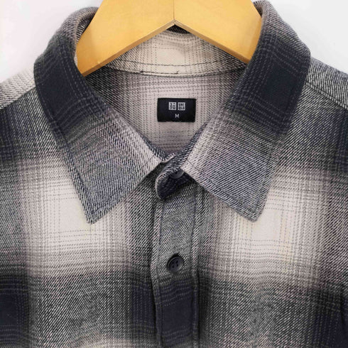 ユニクロ UNIQLO フランネルシャツ/チェック メンズ JPN:M