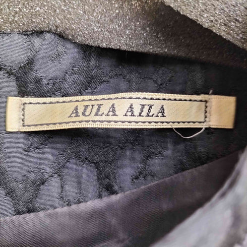 アウラアイラ AULA AILA 花模様 半袖ワンピース レディース JPN:0