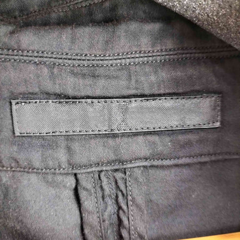 セブンユリウス _7 JULIUS コットンシルクサテンライダースジャケット メンズ