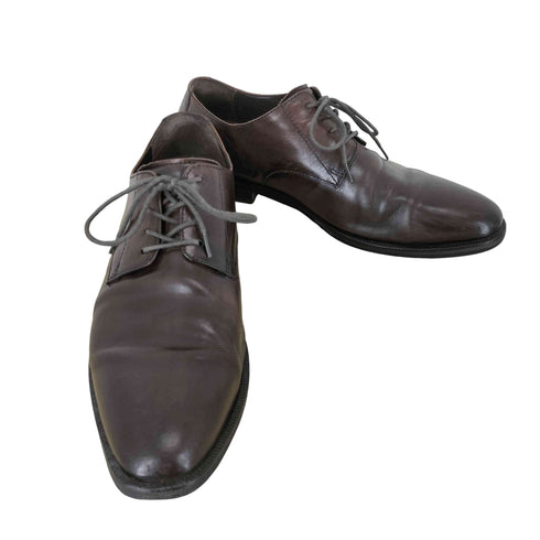 コールハーン COLE HAAN 外羽根 プレーントゥ ビジネスシューズ メンズ UK:8