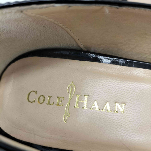 コールハーン COLE HAAN エナメルヒールパンプス レディース UK:5B