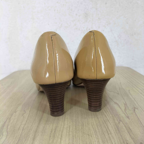 コールハーン COLE HAAN エナメルヒールパンプス レディース UK:5B