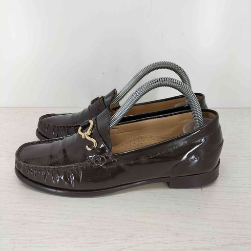 コールハーン COLE HAAN エナメル ホースビットローファー レディース UK:5B