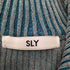 スライ SLY FRONT ZIP BI COLOR ショートワンピース レディース FREE