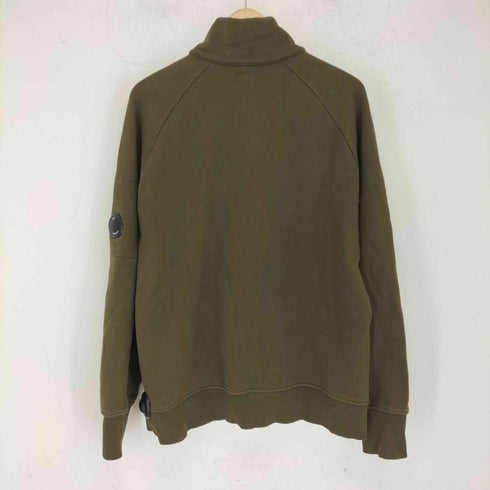 シーピーカンパニー C.P.COMPANY 22aw ARM LENS QUARTER ZIP SWEAT ハーフジップ スウェットシャツ メンズ import:M