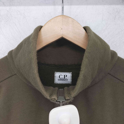 シーピーカンパニー C.P.COMPANY 22aw ARM LENS QUARTER ZIP SWEAT ハーフジップ スウェットシャツ メンズ import:M