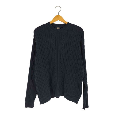 ドッカーズ DOCKERS 90S~00S ケーブル コットン ニット メンズ import:L