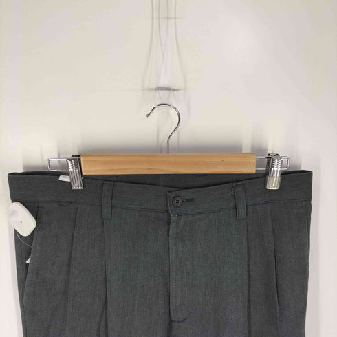 ドッカーズ DOCKERS 00S 2タック センタープレス コットンポリ ジップフライ ワイド スラックスパンツ メンズ W34 L30