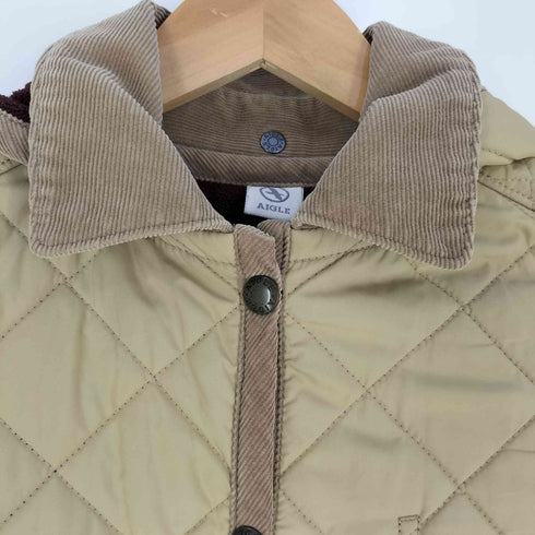 エーグル AIGLE キルティングジャケット 中綿コート レディース import:S