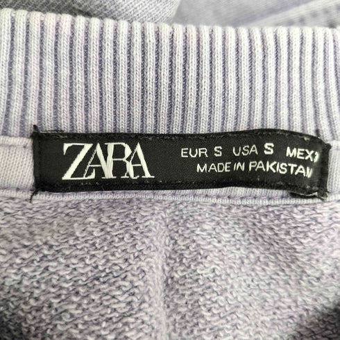 ザラ ZARA ヘビーウエイト コットンスウェット メンズ import:S
