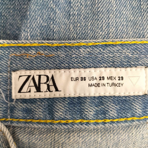 ザラ ZARA ダメージデニムパンツ メンズ FR:36-38