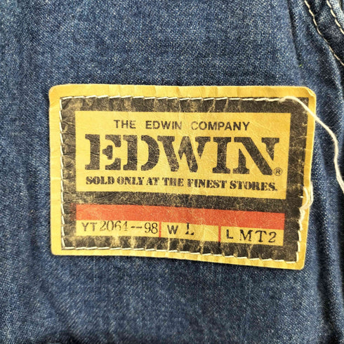 エドウィン EDWIN デニムオーバーオール レディース