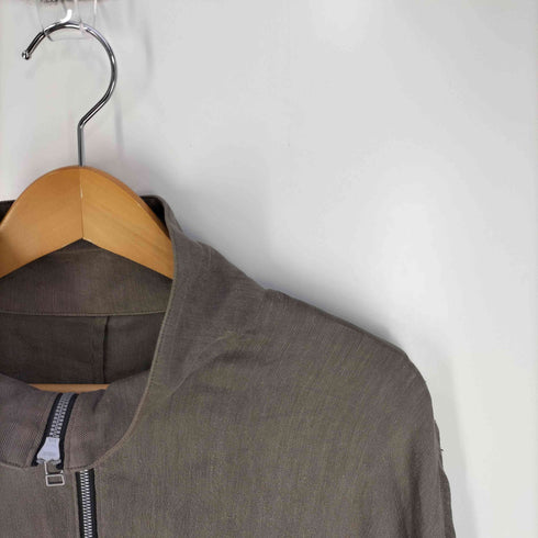 ウル URU LINEN CUPRO ZIP BOULSON リネン キュプラ ジップ ブルゾン メンズ JPN:1