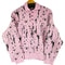 ザラ ZARA 総柄 ポロニット プルオーバー メンズ import:S