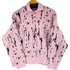 ザラ ZARA 総柄 ポロニット プルオーバー メンズ import:S