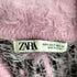 ザラ ZARA 総柄 ポロニット プルオーバー メンズ import:S