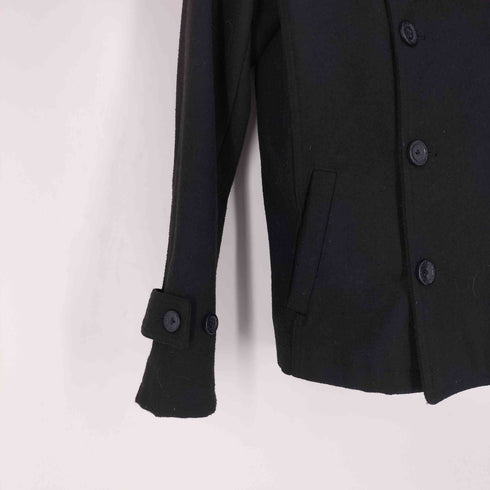 ロエン Roen ロゴワッペン スカル ライントーン 刺繍 ピーコート Y2K メンズ JPN:M