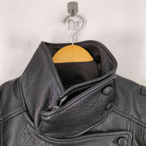 ザラ ZARA フェイクレザージャケット レディース import:M