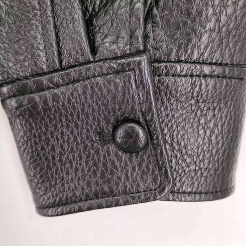 ザラ ZARA フェイクレザージャケット レディース import:M