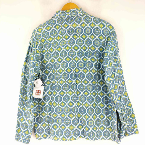 総柄 ポケットデザイン L/S シャツ メンズ