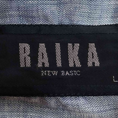 RAIKA リネン チンスト ブルゾン メンズ JPN:L