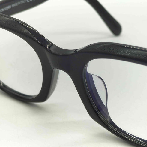 トムフォード TOM FORD TF6005-D-B ECO 001 MADE IN ITALY イタリア製 ブルーライト カット メガネ ウェリントン メンズ 51□21