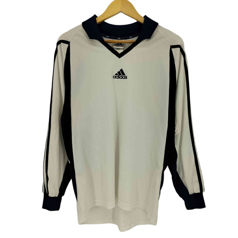 アディダス adidas 00s 万国旗タグ復刻 パフォーマンスロゴ刺繍 3ストライプ ロングスリーブカットソー メンズ JPN:M
