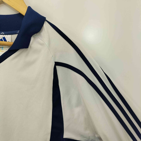 アディダス adidas 00s 万国旗タグ復刻 パフォーマンスロゴ刺繍 3ストライプ ロングスリーブカットソー メンズ JPN:M