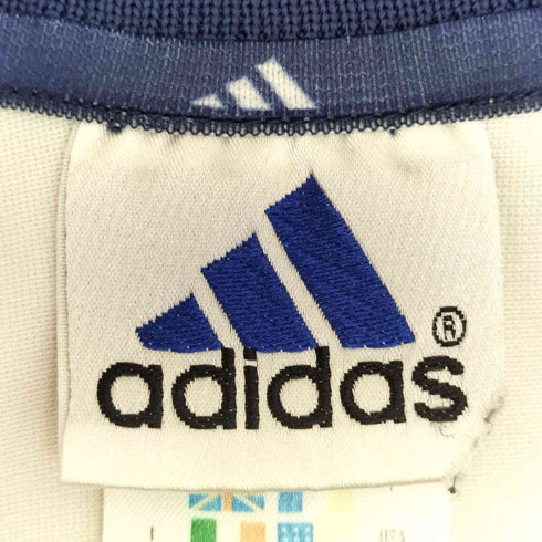 アディダス adidas 00s 万国旗タグ復刻 パフォーマンスロゴ刺繍 3ストライプ ロングスリーブカットソー メンズ JPN:M