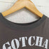 GOTCHA 90s- 袖裾シングル 刺繍&プリントクルーネックTシャツ メンズ L