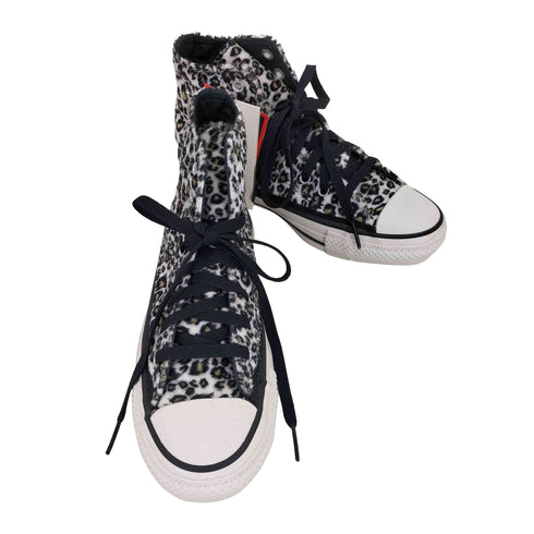 コンバース CONVERSE オールスター グランジレパード HI ベージュ レディース CONVERSE:3 1/2